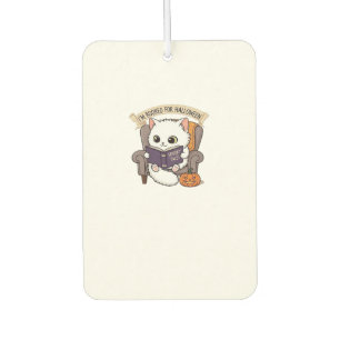 Désodorisant Pour Voiture Livre Halloween Spookily Cosy et Cleverly Léger