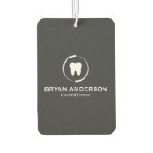 Désodorisant Pour Voiture Logo dentaire élégant (Dos)