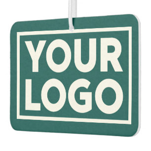 Désodorisant Pour Voiture Logo d'entreprise et texte personnalisé sur Blue-G