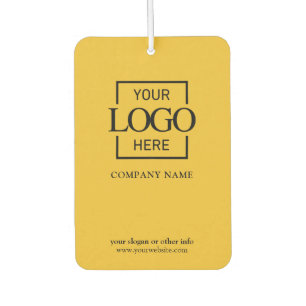 Désodorisant Pour Voiture Logo d'entreprise Minimaliste Professionnel Marqué