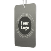 Désodorisant Pour Voiture Logo d'entreprise ou design & texte modifiable (Gauche)