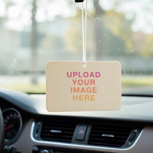 Désodorisant Pour Voiture Logo d'image Pleine Taille Blank Air Freshener