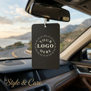 Désodorisant Pour Voiture Logo personnalisé et rectangle de portrait de code