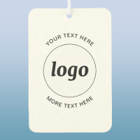 Logo simple et promotion de l'entreprise textuelle