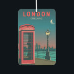 Désodorisant Pour Voiture Londres Angleterre Retro Travel Art Vintage<br><div class="desc">Design d'art vectoriel à Londres. Londres,  capitale de l'Angleterre et du Royaume-Uni,  est une ville du 21ème siècle avec une histoire qui remonte à l'époque romaine.</div>