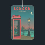 Désodorisant Pour Voiture Londres Angleterre Retro Travel Art Vintage<br><div class="desc">Design d'art vectoriel à Londres. Londres,  capitale de l'Angleterre et du Royaume-Uni,  est une ville du 21ème siècle avec une histoire qui remonte à l'époque romaine.</div>