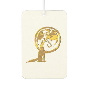 Désodorisant Pour Voiture Loup et Dragon or blanc voiture air freshenhenseur