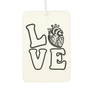 Désodorisant Pour Voiture LOVE Anatomical Human Heart Air Freshener