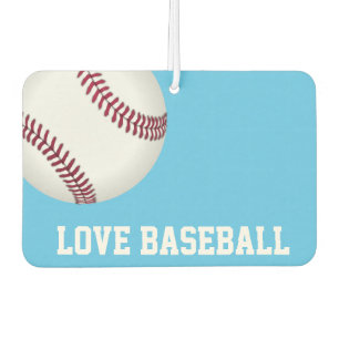 Désodorisant Pour Voiture Love Baseball Air Freshener