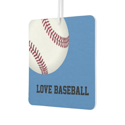 Désodorisant Pour Voiture Love Baseball Air Freshener (Gauche)