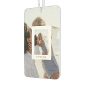 Désodorisant Pour Voiture Love You Mom Photo Don (Gauche)