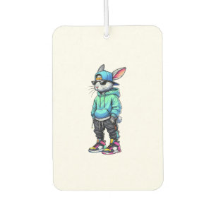 Désodorisant Pour Voiture Lunettes de soleil Cool Bunny Rabbit pour garçons 
