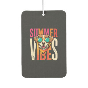 Désodorisant Pour Voiture Lunettes de soleil pour chien Summer Vibes