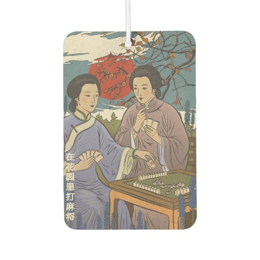 Désodorisant Pour Voiture Mahjong (Devant)