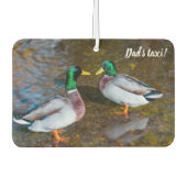 Désodorisant Pour Voiture Mallard Ducks Air Freshener (Devant)