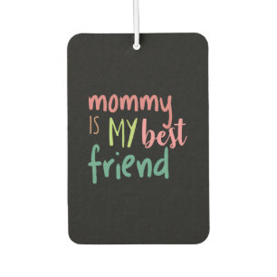 Désodorisant Pour Voiture Maman Cadeau Couple Est Mon Meilleur Ami