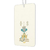 Désodorisant Pour Voiture Manifesting Wealth Monkey zen art (Gauche)