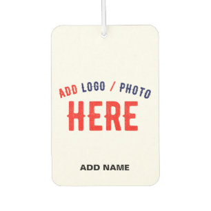 DÉSODORISANT POUR VOITURE MARQUE BLANCHE MODERNE ET PERSONNALISABLE VÉRIFIÉE