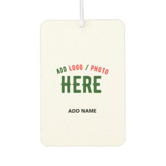 DÉSODORISANT POUR VOITURE MARQUE BLANCHE MODERNE ET PERSONNALISABLE VÉRIFIÉE