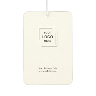 Désodorisant Pour Voiture Marque d'entreprise   Logo Entreprise Minimaliste 