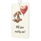 Désodorisant Pour Voiture Marriage Proposal (Gauche)