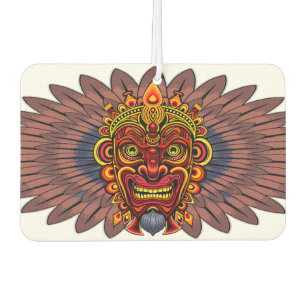 Désodorisant Pour Voiture Masque rituel du roi guerrier tribal