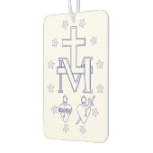 Désodorisant Pour Voiture Médaille de Notre-Dame des Grâces (Gauche)