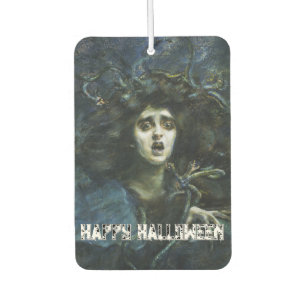 Désodorisant Pour Voiture Medusa "Happy Halloween" Fine Art Party