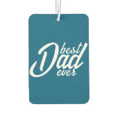 Désodorisant Pour Voiture Meilleur papa (Dos)