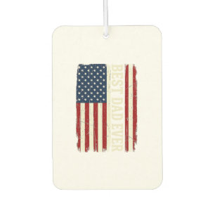 Désodorisant Pour Voiture Meilleur Papa de Tous Temps Chemise Vintage Vector