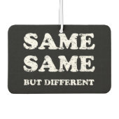 DÉSODORISANT POUR VOITURE MÊME MAIS DIFFÉRENT (Devant)