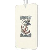 Désodorisant Pour Voiture Memorial Day Anchor Remember Honor Vintage Shirt_1 (Gauche)