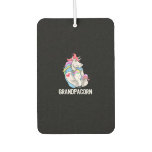 Désodorisant Pour Voiture Mens Grandpacorn Unicorn Grand-Père Et Grand-Fils