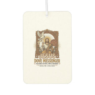 Désodorisant Pour Voiture Messager Jésus Colombe Messager Jésus Colombe Chré