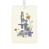 Désodorisant Pour Voiture Microscope floral (Dos)