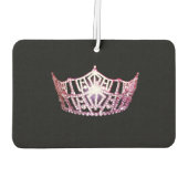 Désodorisant Pour Voiture Miss America style Crown Car Air Freshener (Dos)