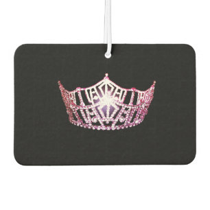 Désodorisant Pour Voiture Miss America style Crown Car Air Freshener