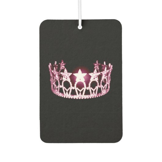 Désodorisant Pour Voiture Miss USA style Crown Car Air Freshener (Devant)