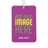 DÉSODORISANT POUR VOITURE MODÈLE DE TEXTE D'IMAGE SIMPLE MODERNE MODIFIABLE (Dos)