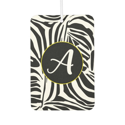Désodorisant Pour Voiture Modèle Zebra (Devant)