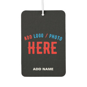 DÉSODORISANT POUR VOITURE MODERNE ET MODERNE PERSONNALISABLE NOIR VÉRIFIÉ