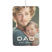 Désodorisant Pour Voiture Moderne papa est année fête des pères nouvelle pho (Devant)