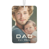 Désodorisant Pour Voiture Moderne papa est année fête des pères nouvelle pho (Dos)