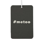 Désodorisant Pour Voiture moi aussi, #metoo, fierté Voiture blanche noire (Devant)
