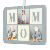 Désodorisant Pour Voiture Mom 3 Photo Collage Dusty Blue (Gauche)