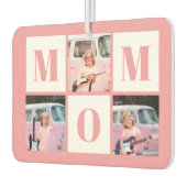 Désodorisant Pour Voiture Mom 3 Photo Collage Pink (Gauche)