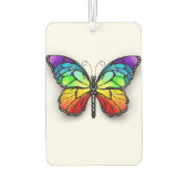 Désodorisant Pour Voiture Monarque papillon arc-en-ciel (Dos)