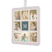 Désodorisant Pour Voiture Monogramme photo couleur Arrière - plan modifiable (Gauche)