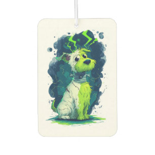 Désodorisant Pour Voiture Monster Mutt � Chien de Halloween Mignon