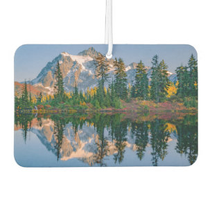 Désodorisant Pour Voiture Mont Shuksan reflété dans le lac Reflection